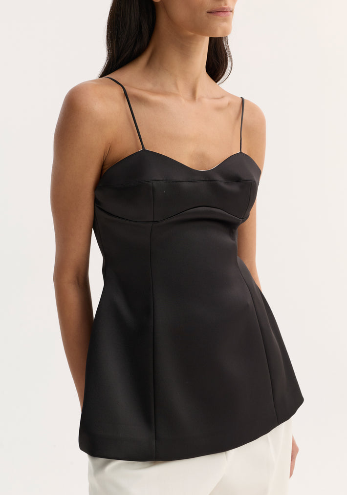 Bustier top | black