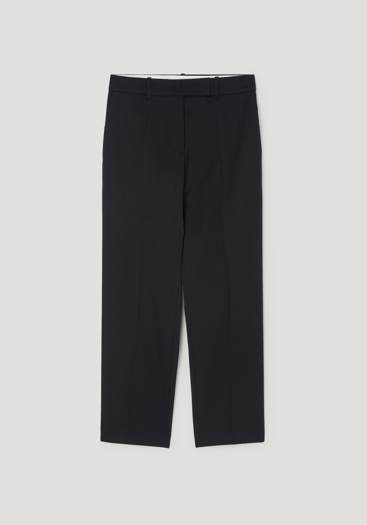Cigarette leg trousers | black