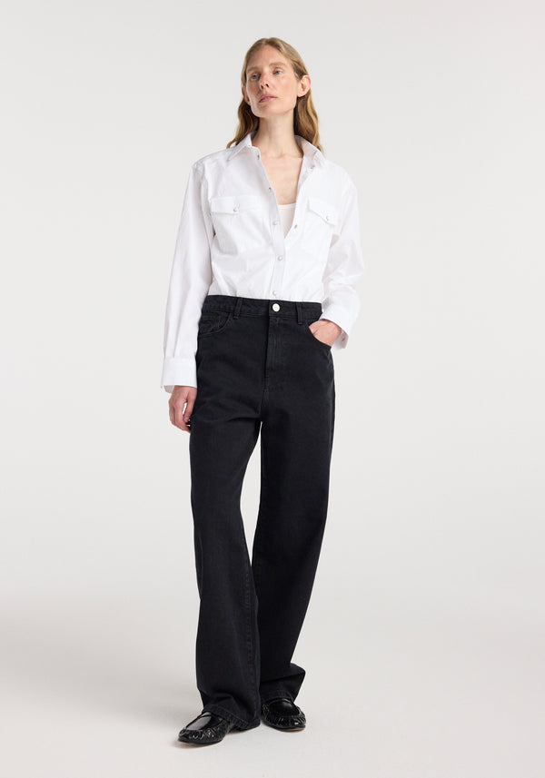 Bruun - Signature baggy denim | black