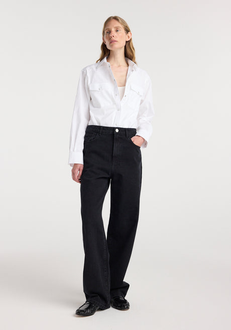Bruun - Signature baggy denim | black