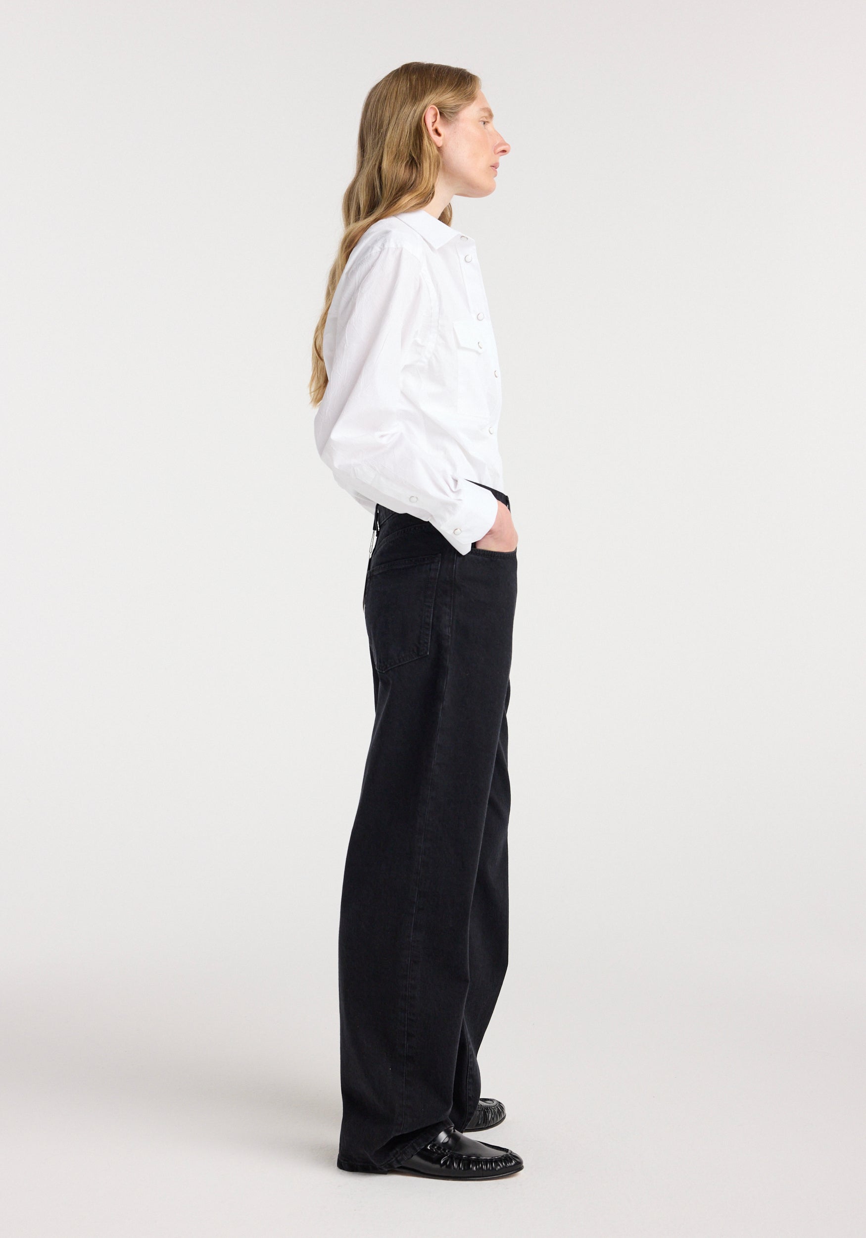 Bruun - Signature baggy denim– Róhe