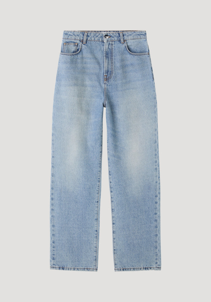 Signature baggy fit denim | classic blue