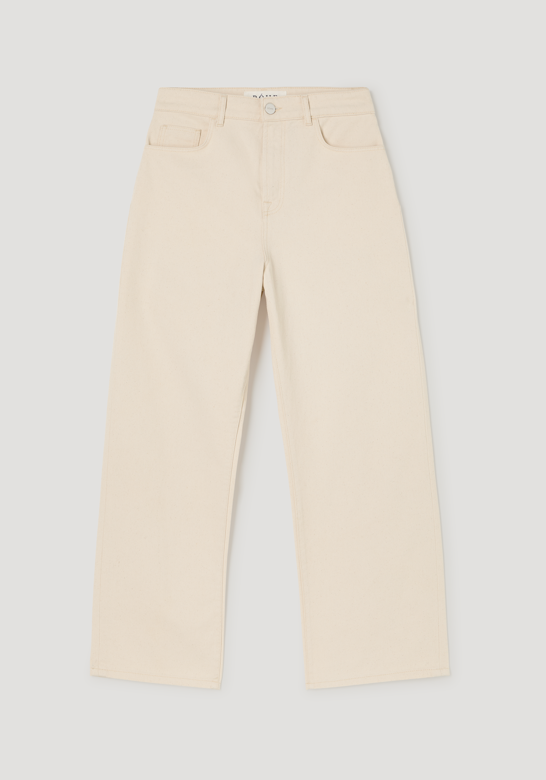Bruun - Signature baggy denim | ecru