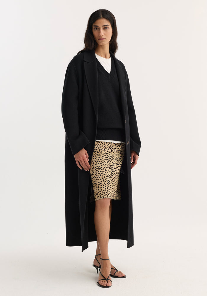 Pencil skirt printed cow | cheetah