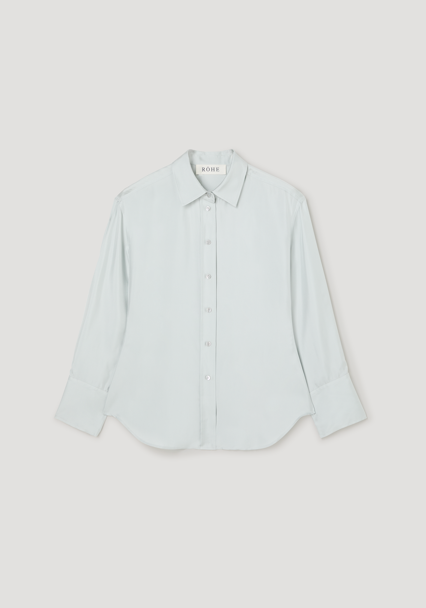 Shaped silk shirt | foam