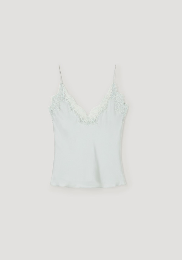 Lace silk camisole | foam