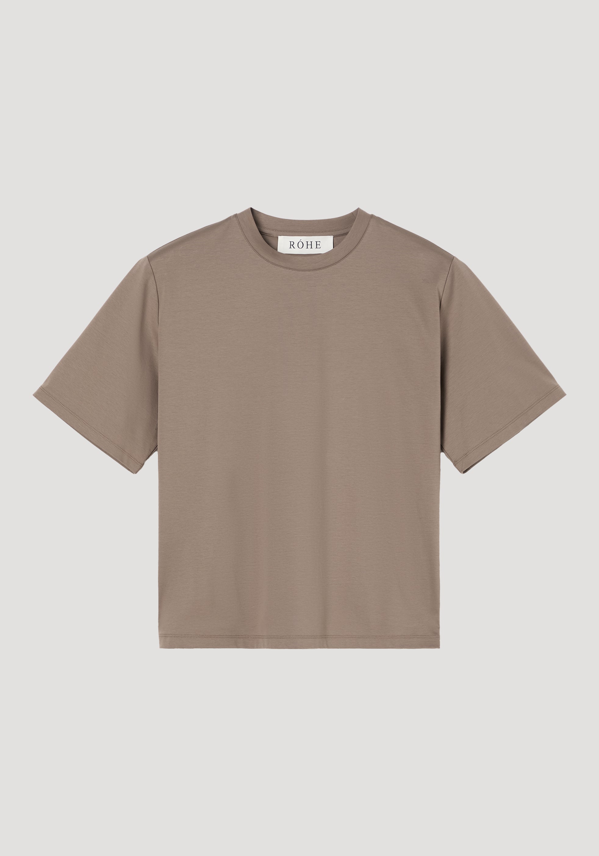 Oversized cotton silk t-shirt– Róhe
