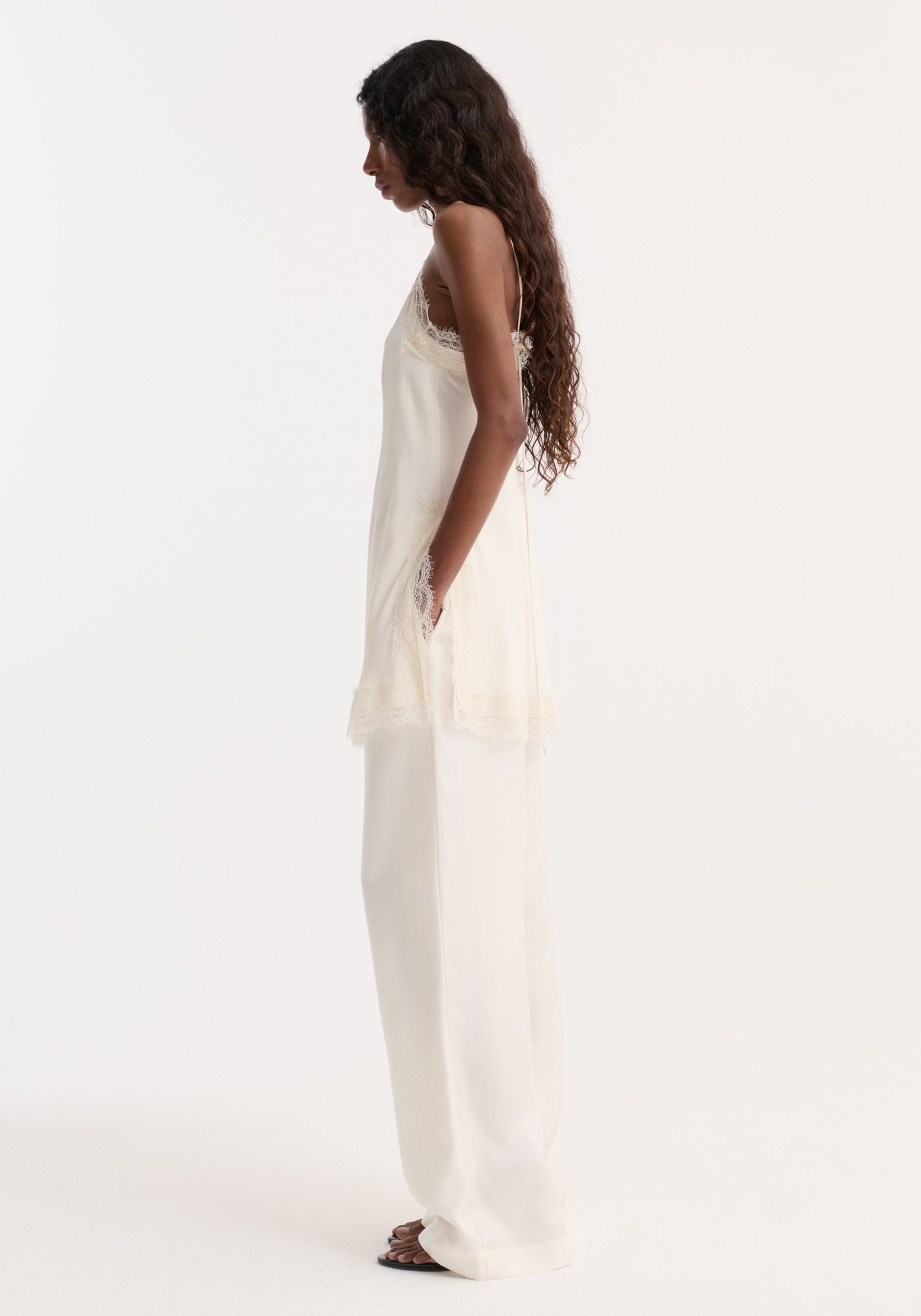 Lace camisole | off white