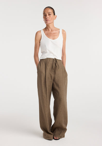 Relaxed drawstring trousers– Róhe