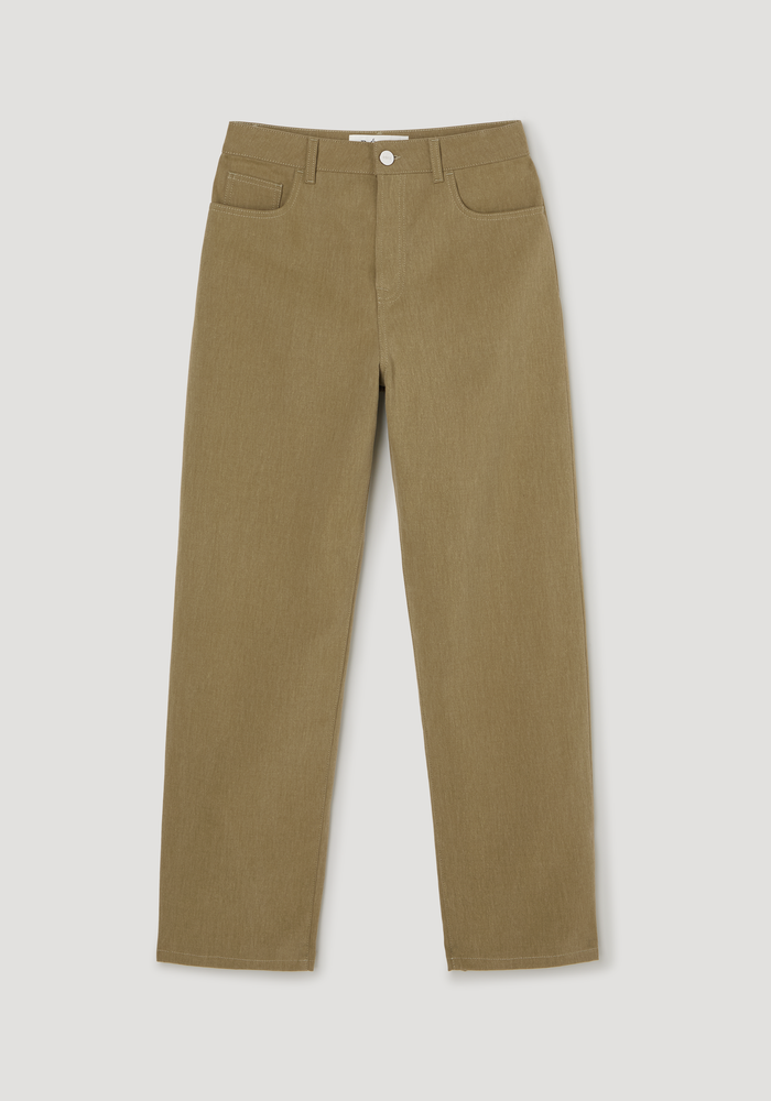 Baggy fit denim | sage
