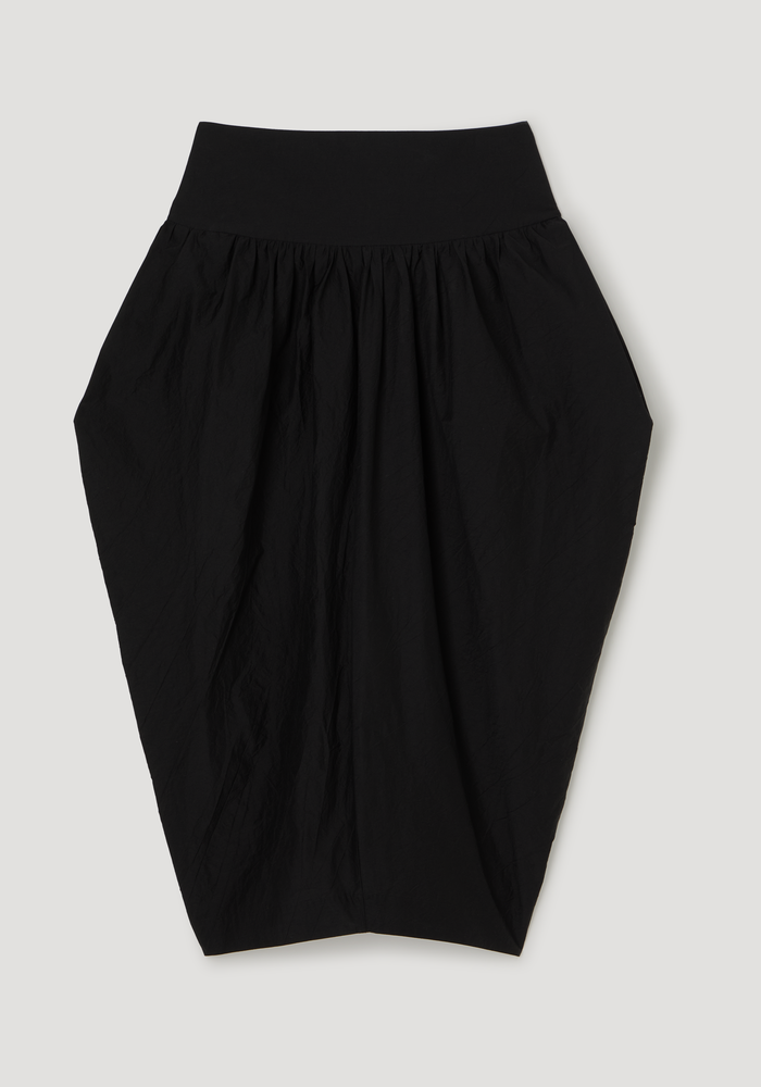 Sculptural volume skirt | black