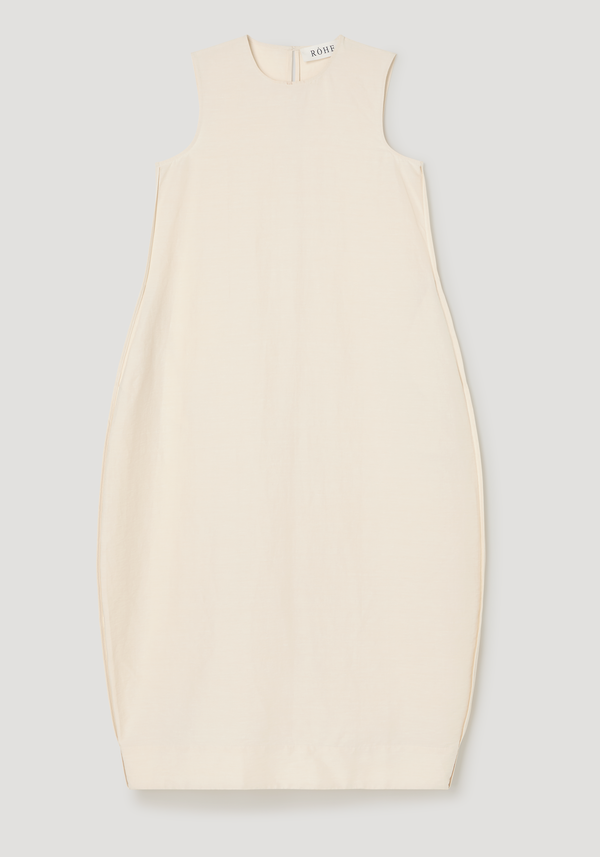 Hourglass linen silk dress | butter