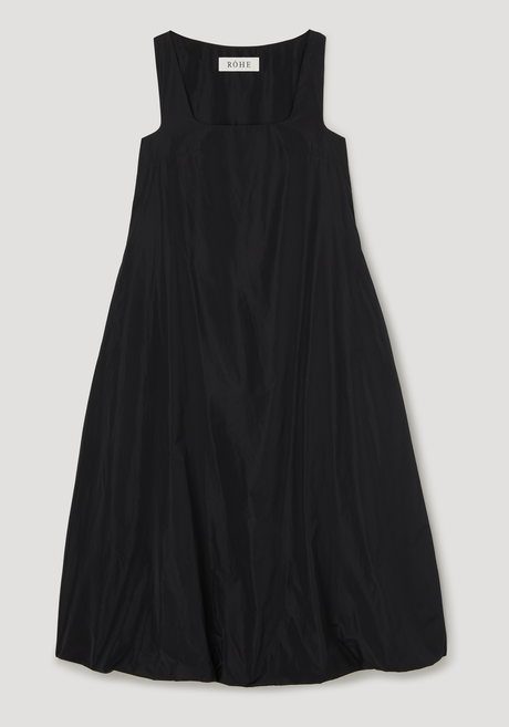 Technical volume dress | black