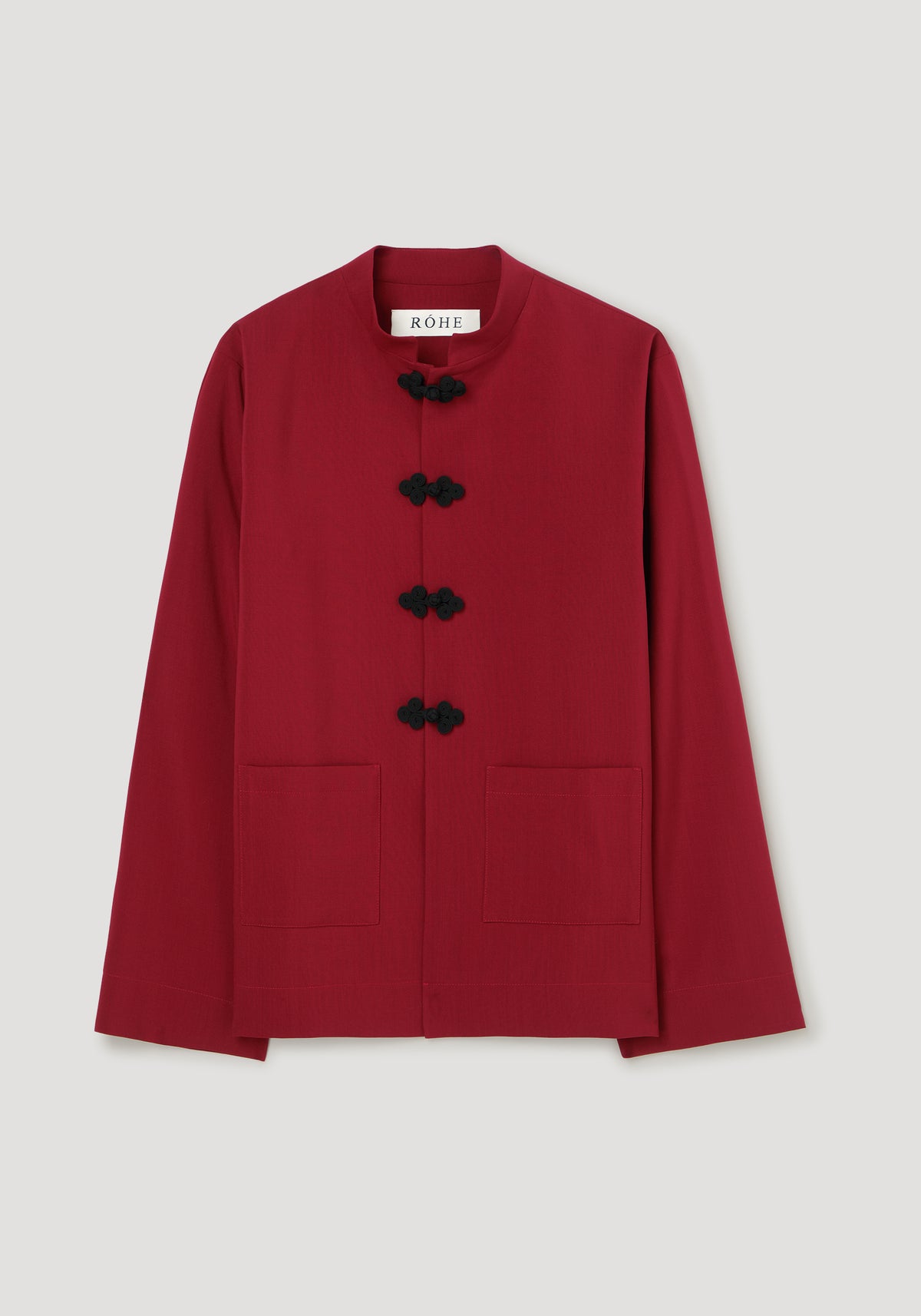 Pankou closure jacket | carmine