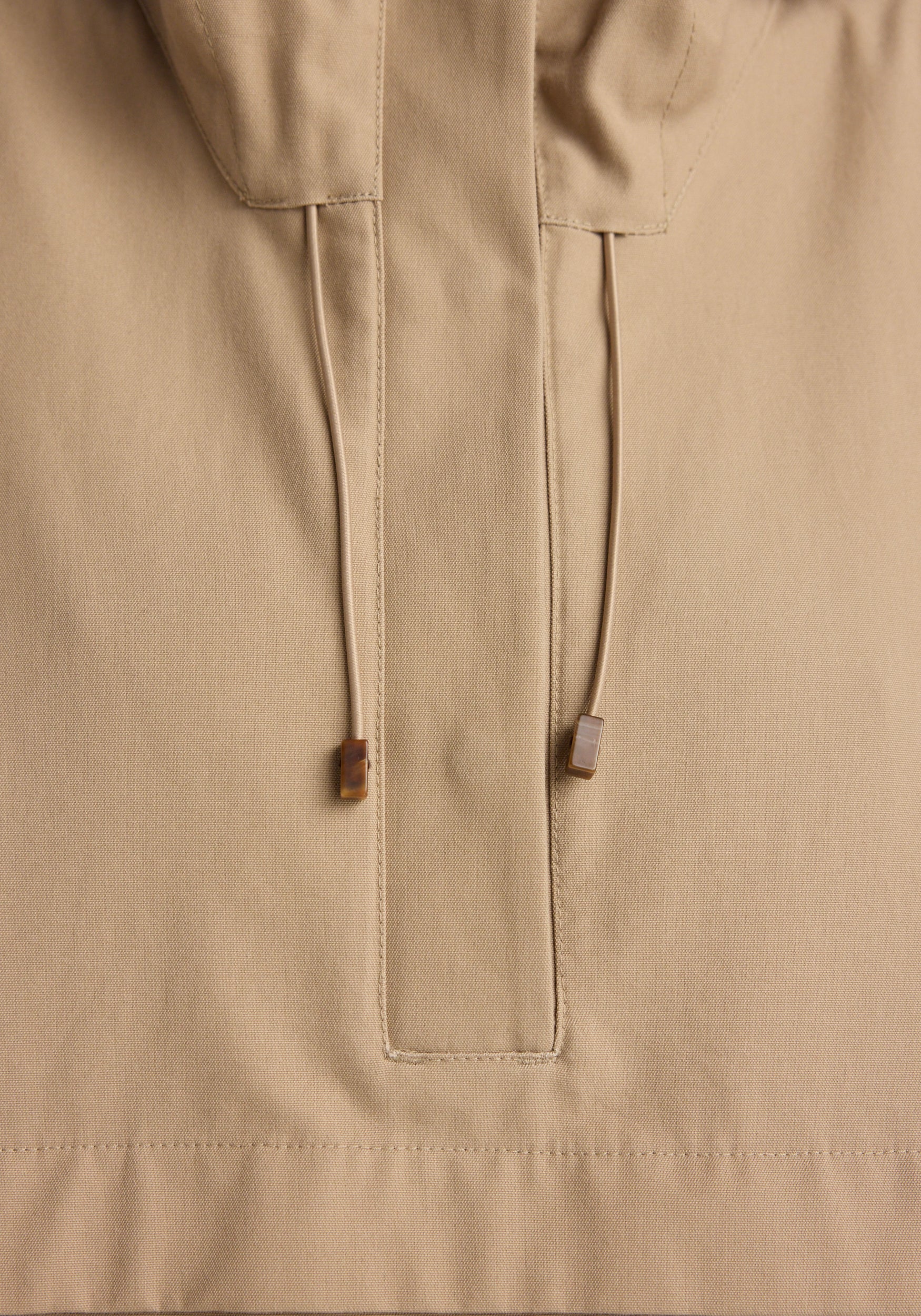 Hooded anorak | beige