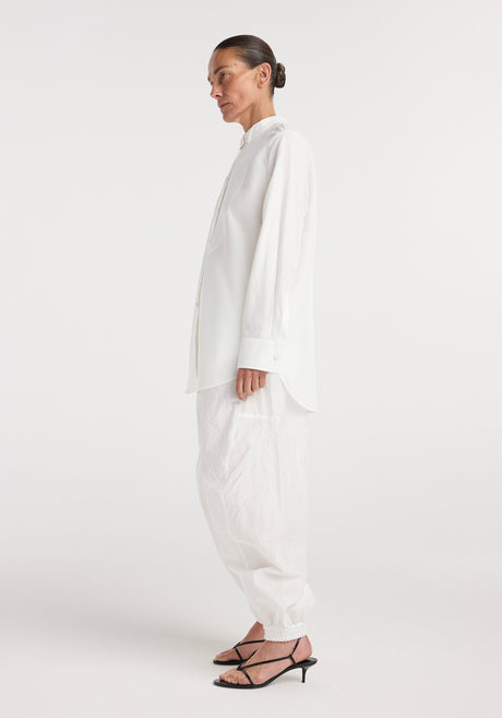 Tuxedo shirt | optic white