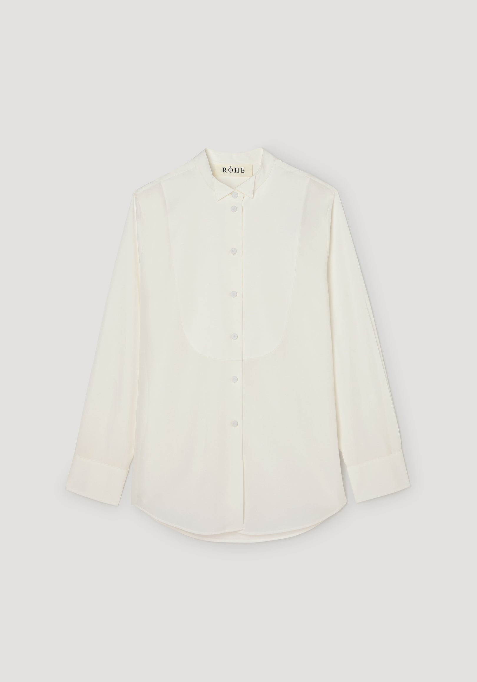 Tuxedo shirt | optic white