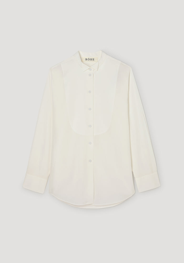 Tuxedo shirt | optic white