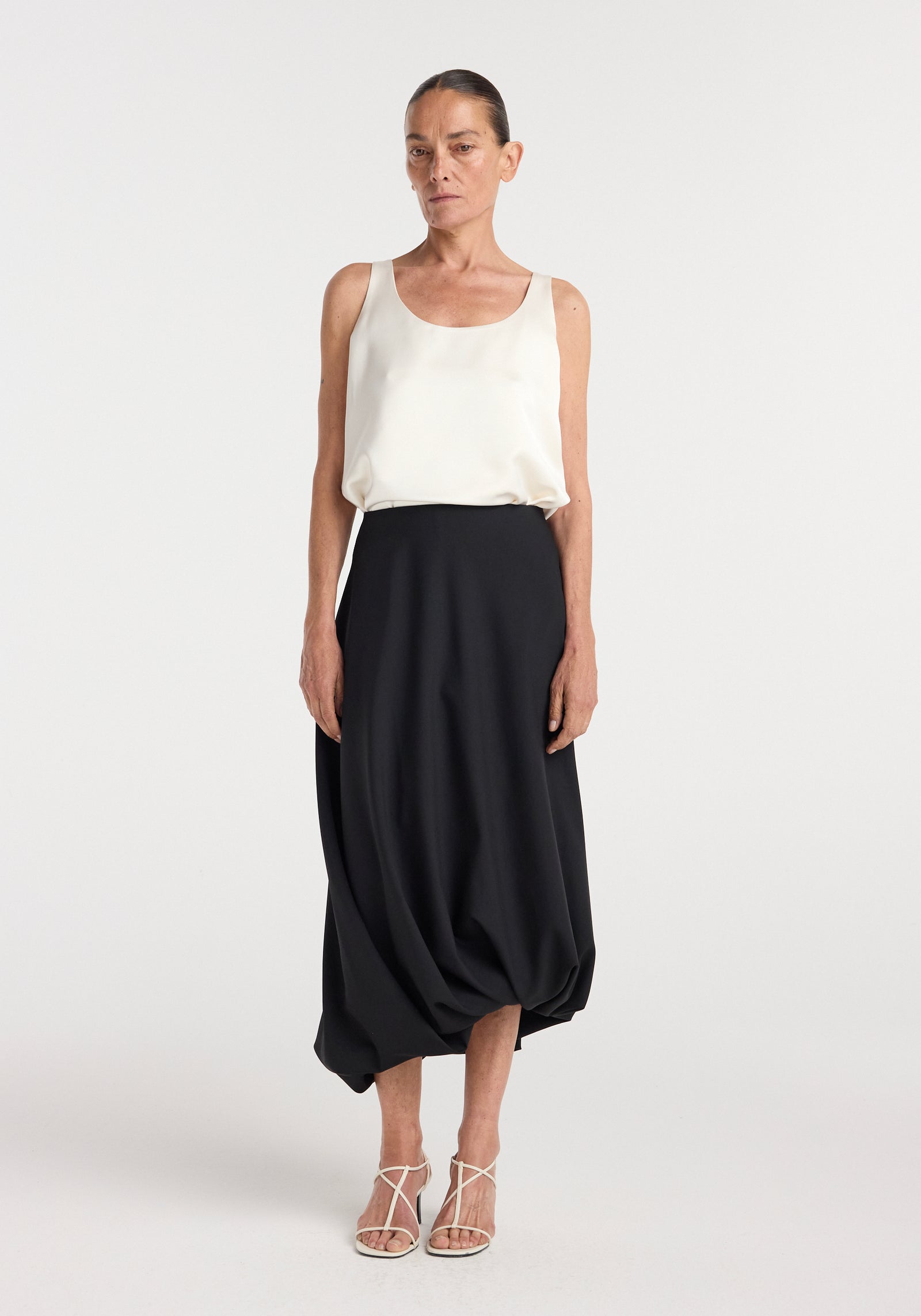 Twisted skirt | black