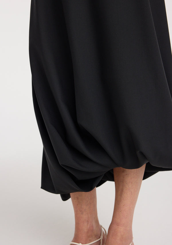 Twisted skirt | black