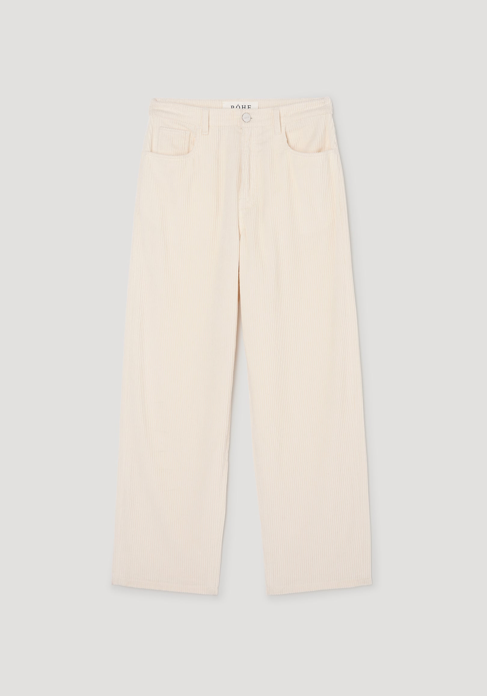 Bruun - Signature baggy corduroy | winter white