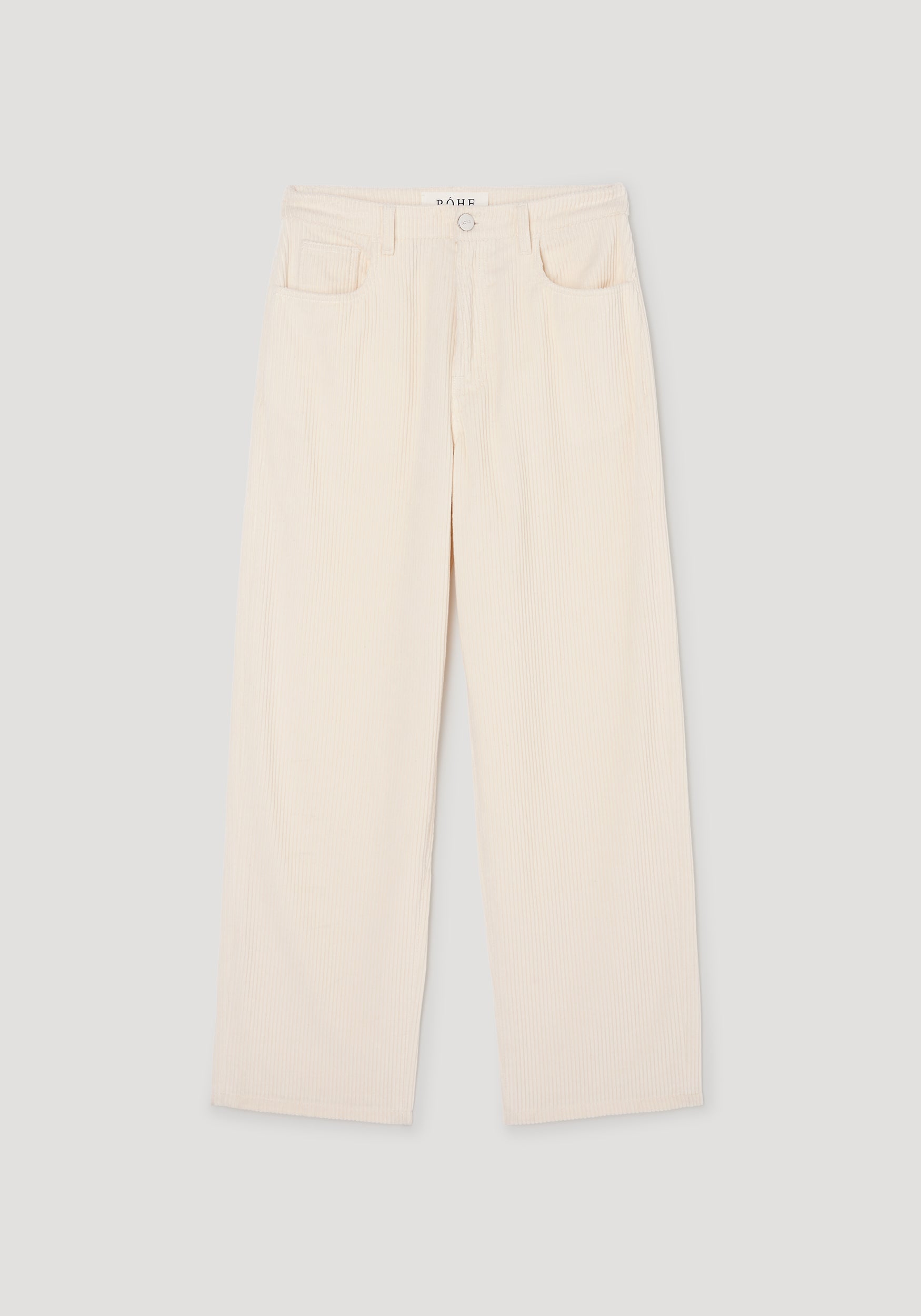 Bruun - Signature baggy corduroy | winter white