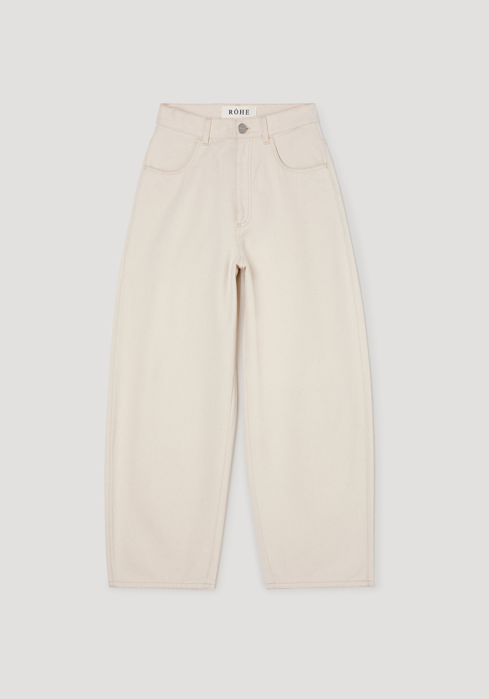 Berber - Barrel leg denim | ecru