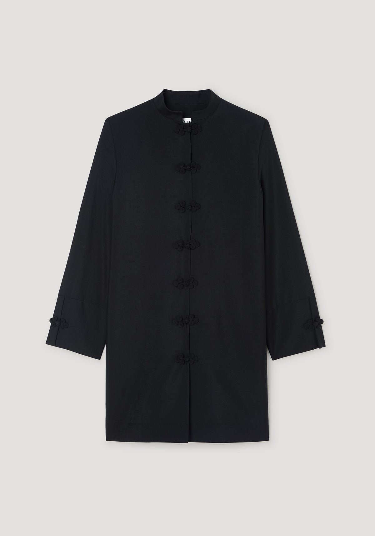 Pankou closure dress | black