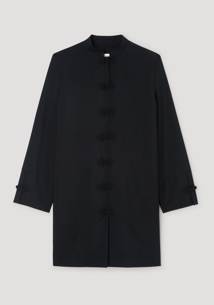 Pankou closure dress | black