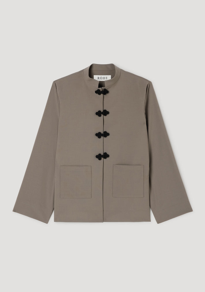 Pankou closure jacket | taupe