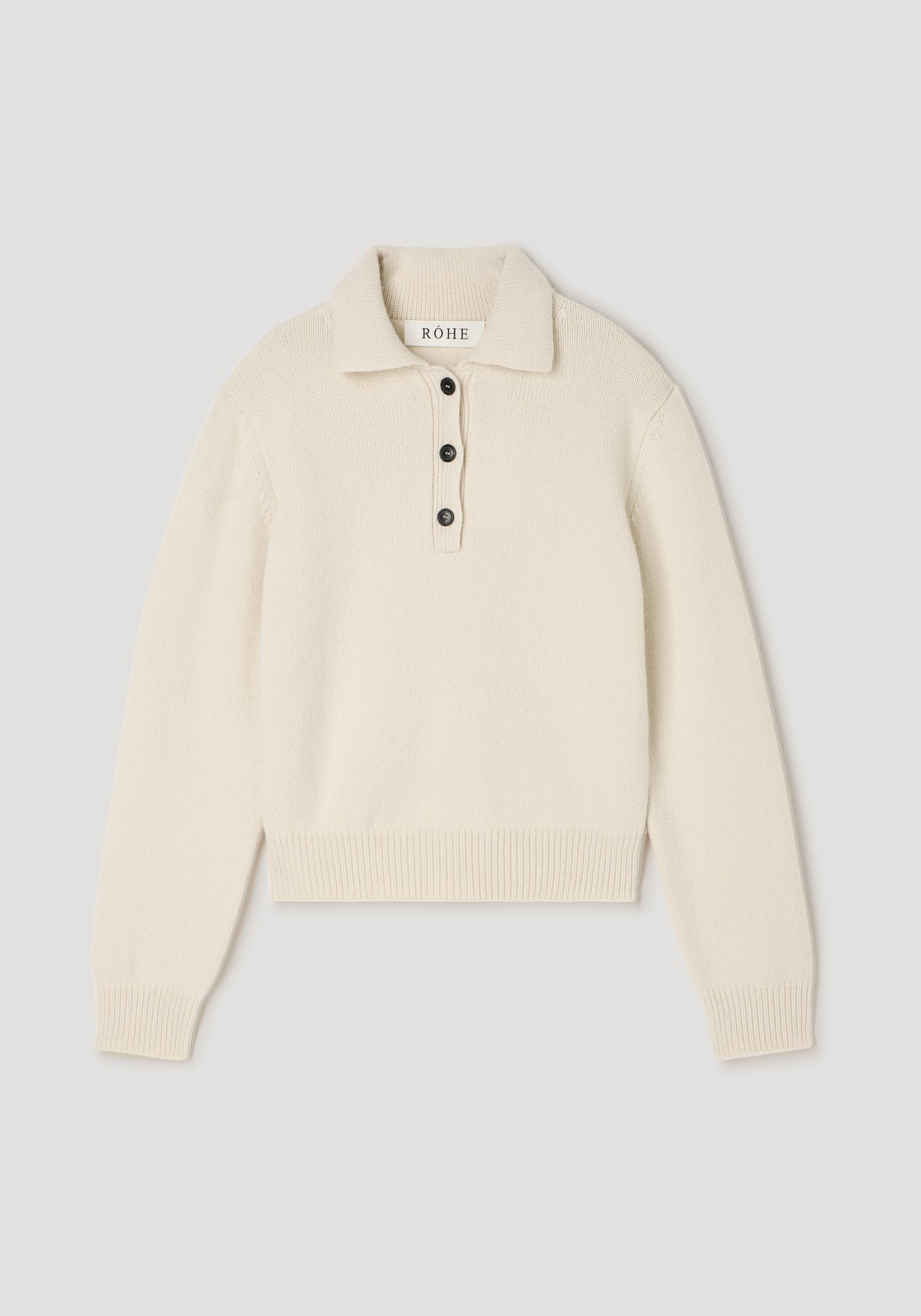 Wool-cashmere polo | cream