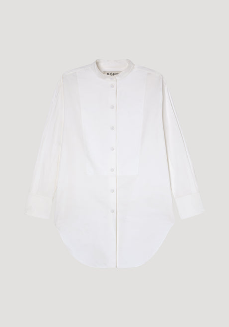 Modern tuxedo shirt | optic white