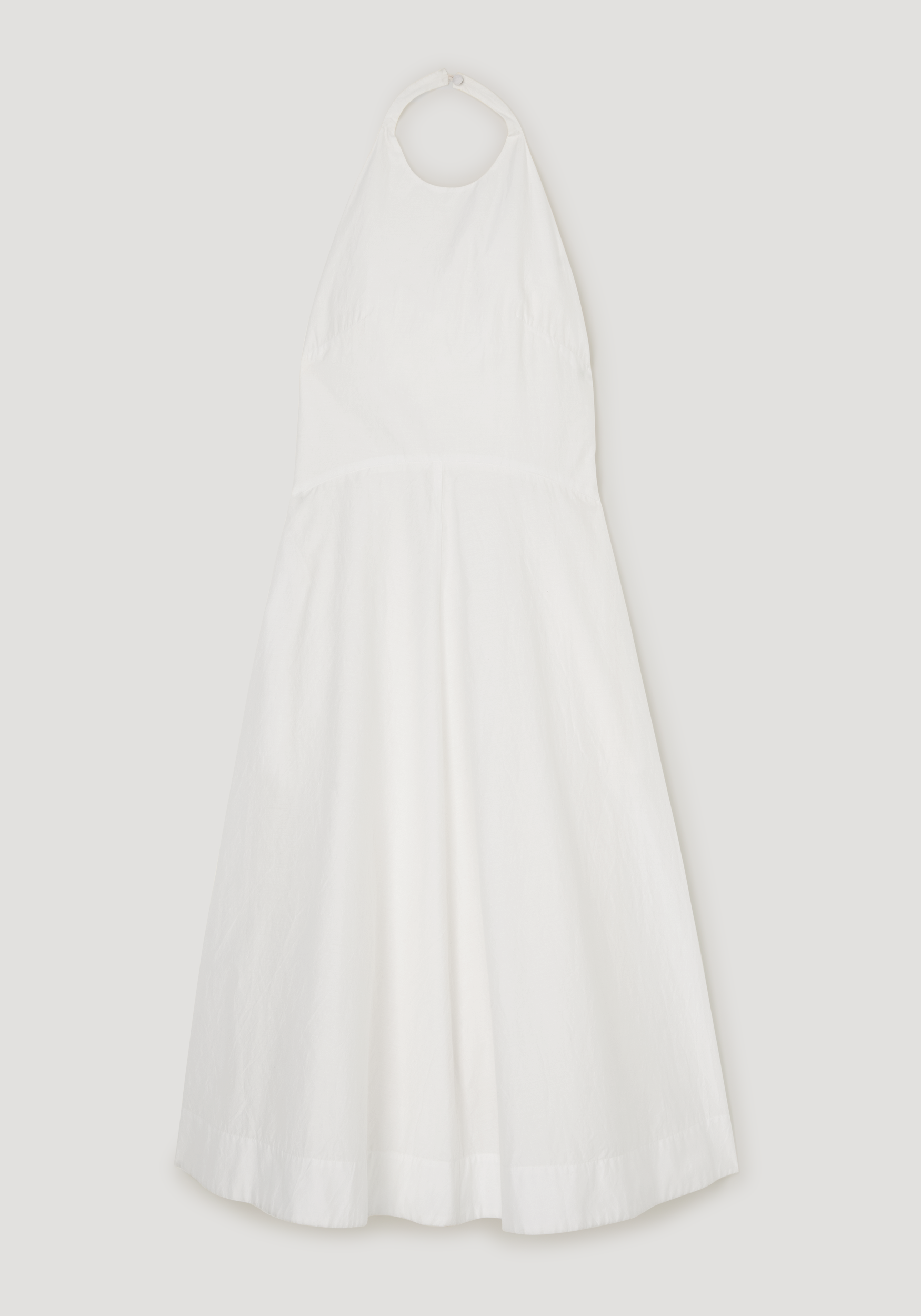Halter textured cotton dress Rhe Halter textured cotton dress Rhe
