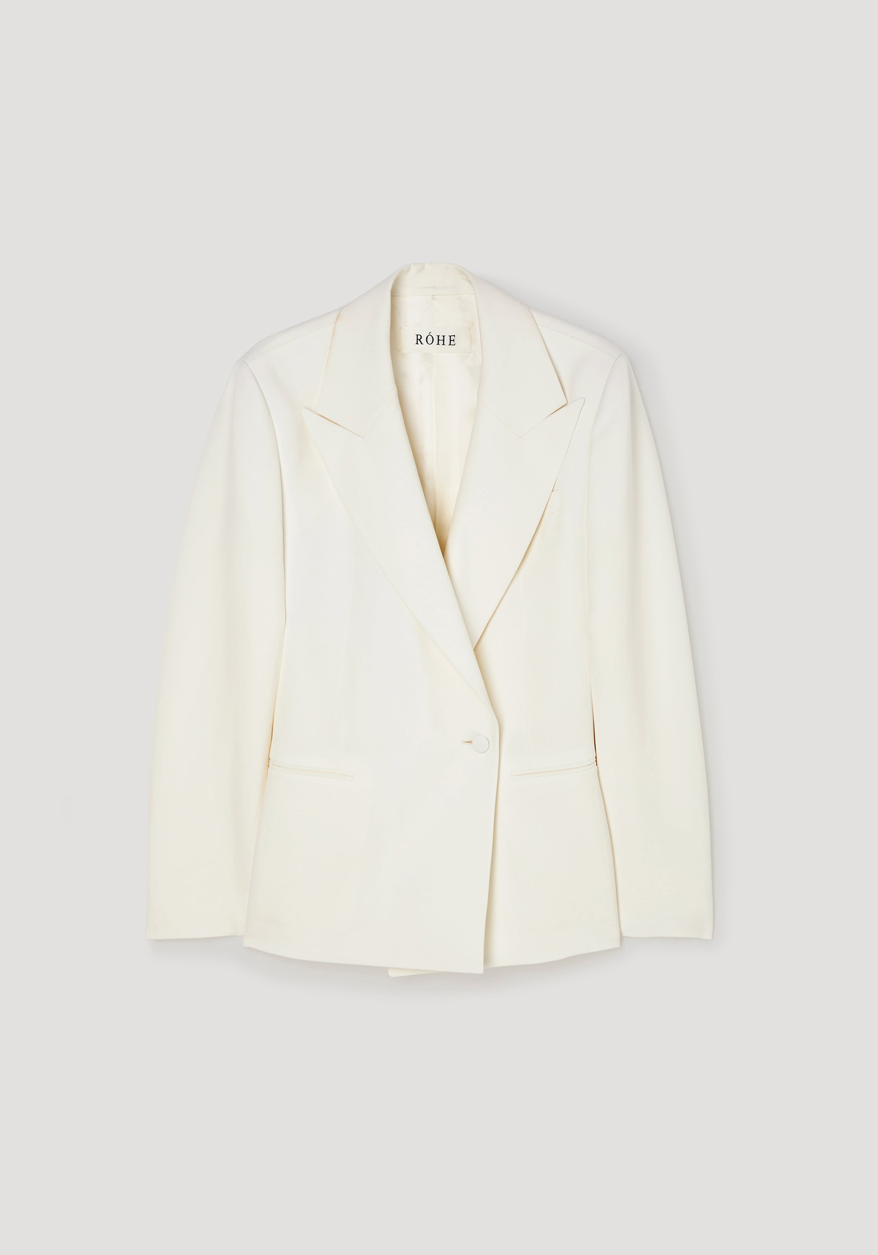 Hourglass shaped blazer | off white