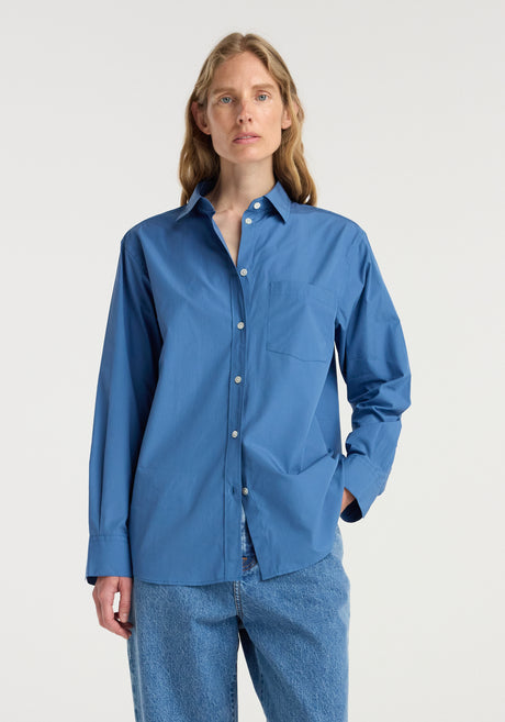 Classic fit shirt | pacific blue