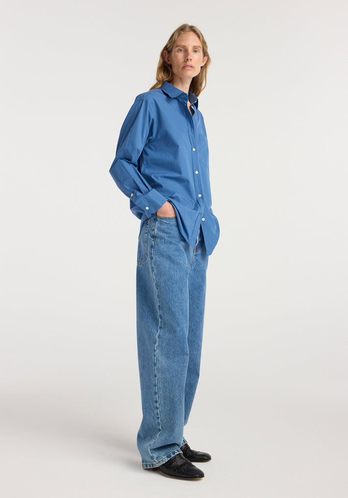 Classic fit shirt | pacific blue