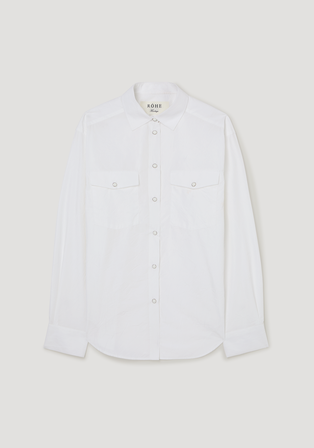 Western shirt | optic white