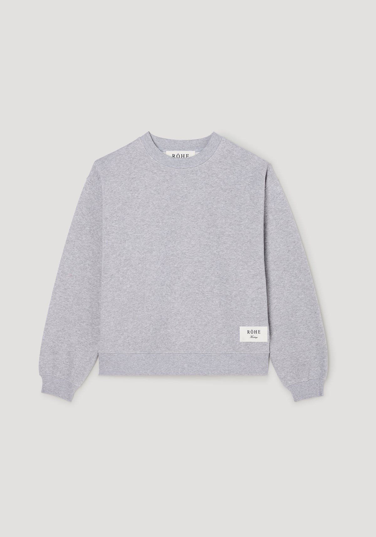 Sweatshirt | mid grey melange
