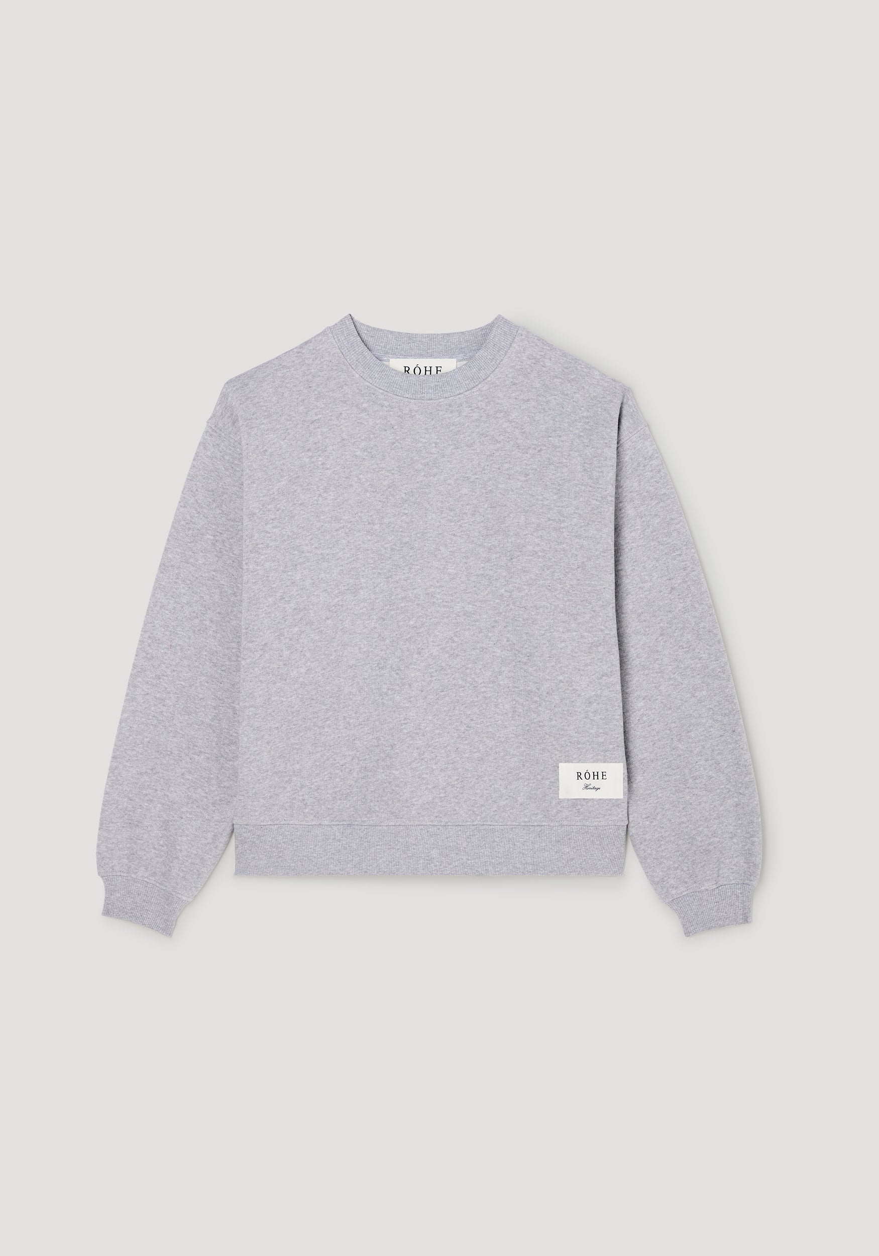 Sweatshirt | mid grey melange