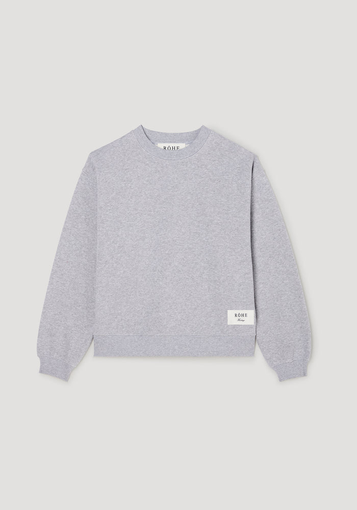 Sweatshirt | mid grey melange