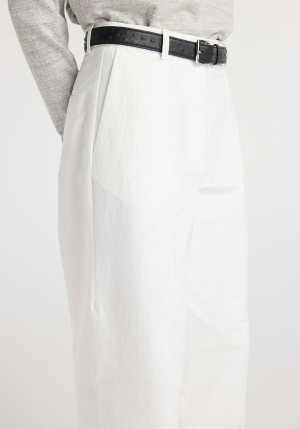 Classic loose fit chino | optic white