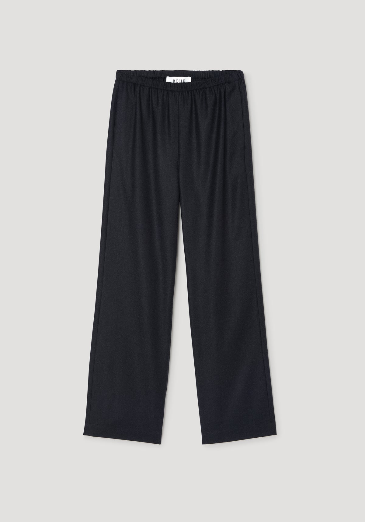 Relaxed fit trousers | anthracite melange