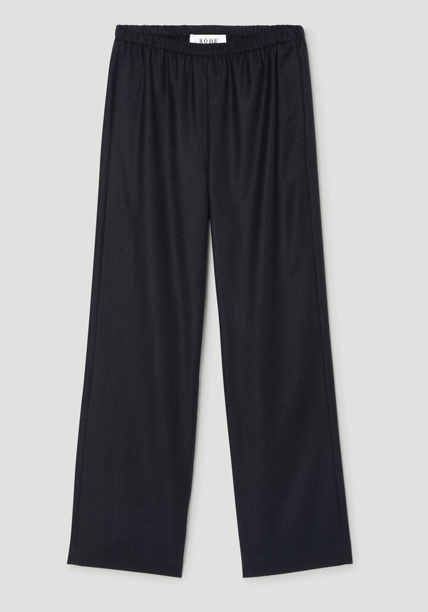 Relaxed fit trousers | anthracite melange