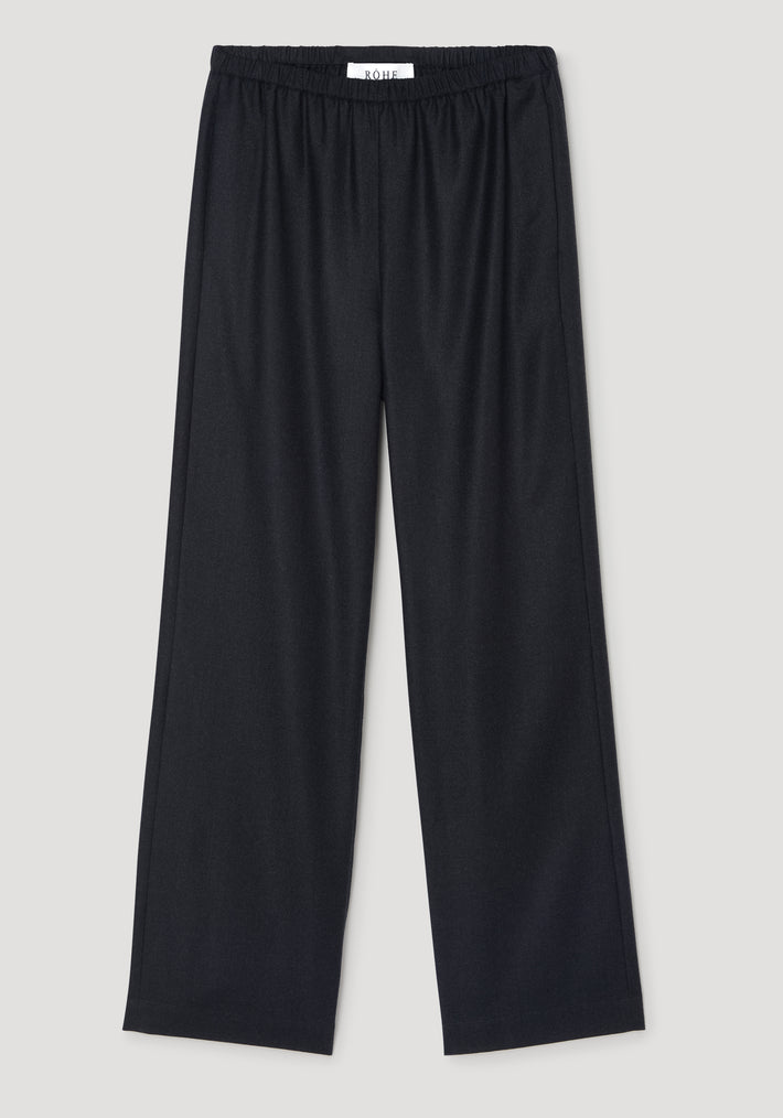 Relaxed fit trousers | anthracite melange