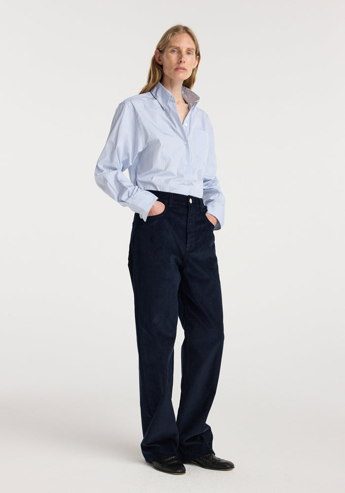 Bruun - Signature baggy corduroy | night