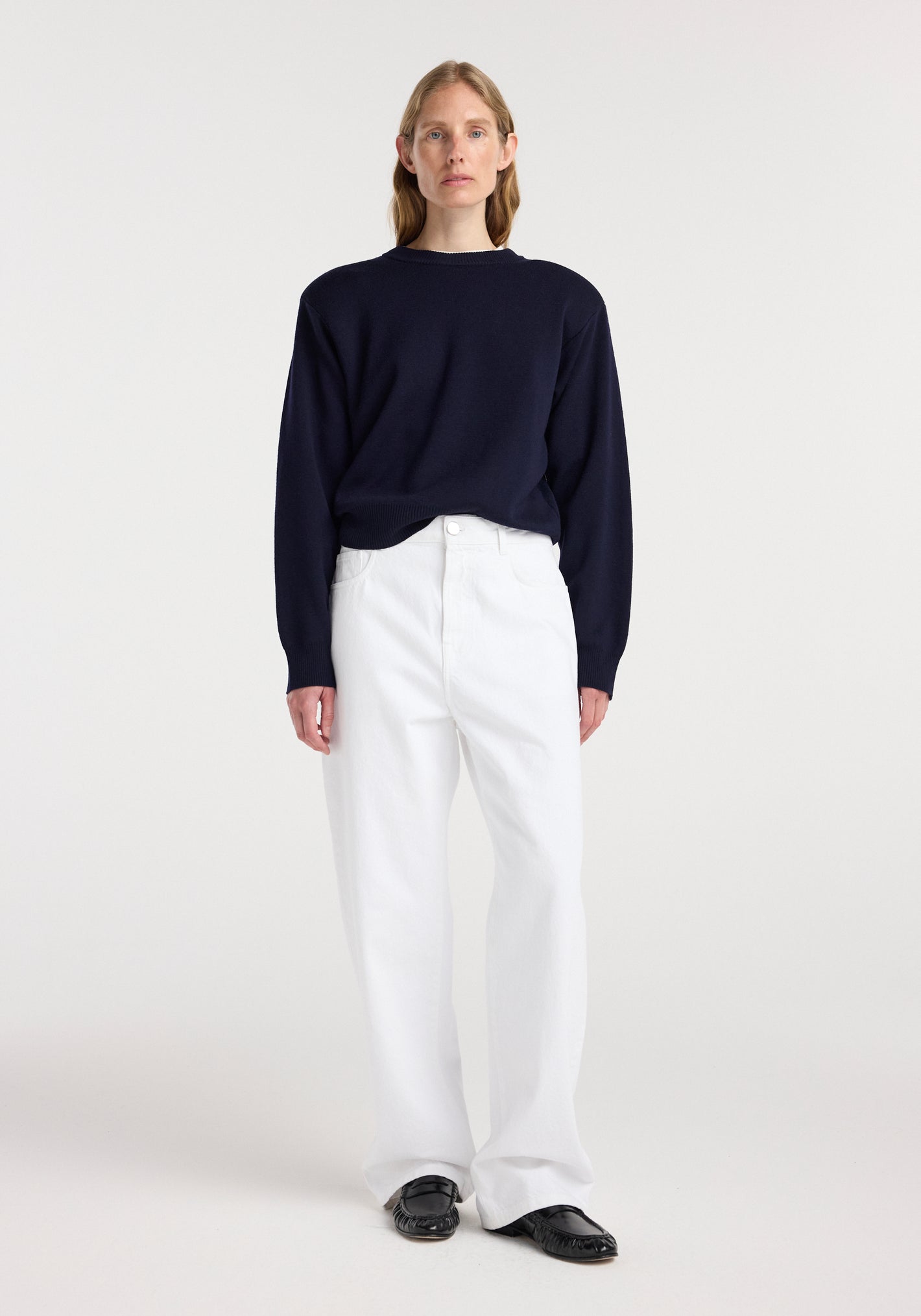 Bruun - Signature baggy denim | optic white