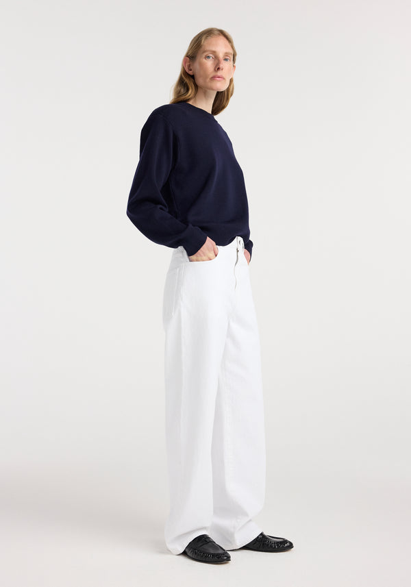 Bruun - Signature baggy denim | optic white