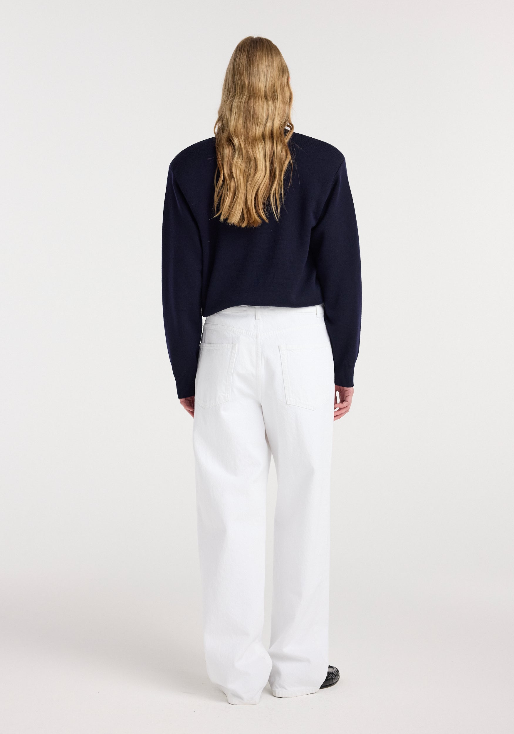 Bruun - Signature baggy denim | optic white