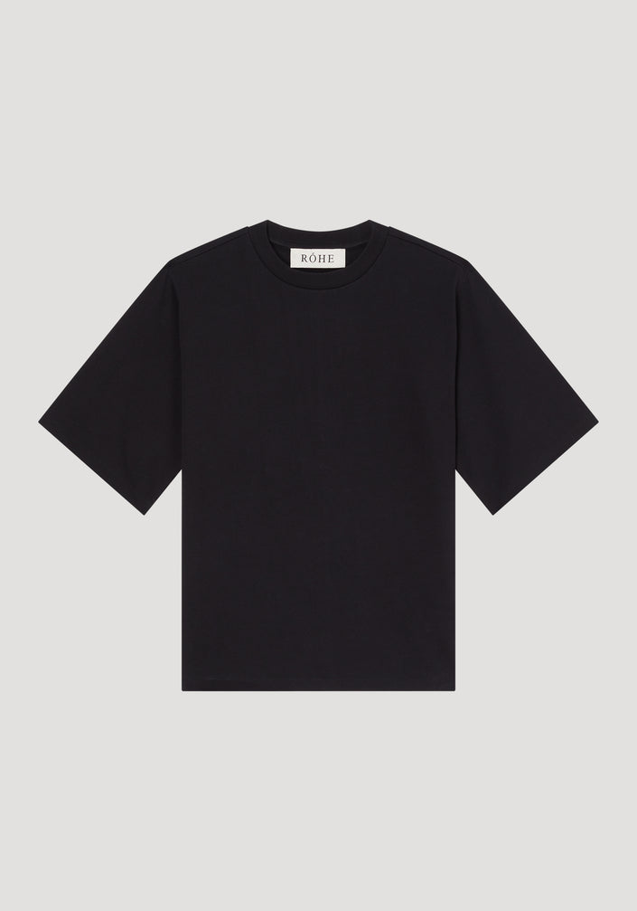 Oversized cotton t-shirt | black