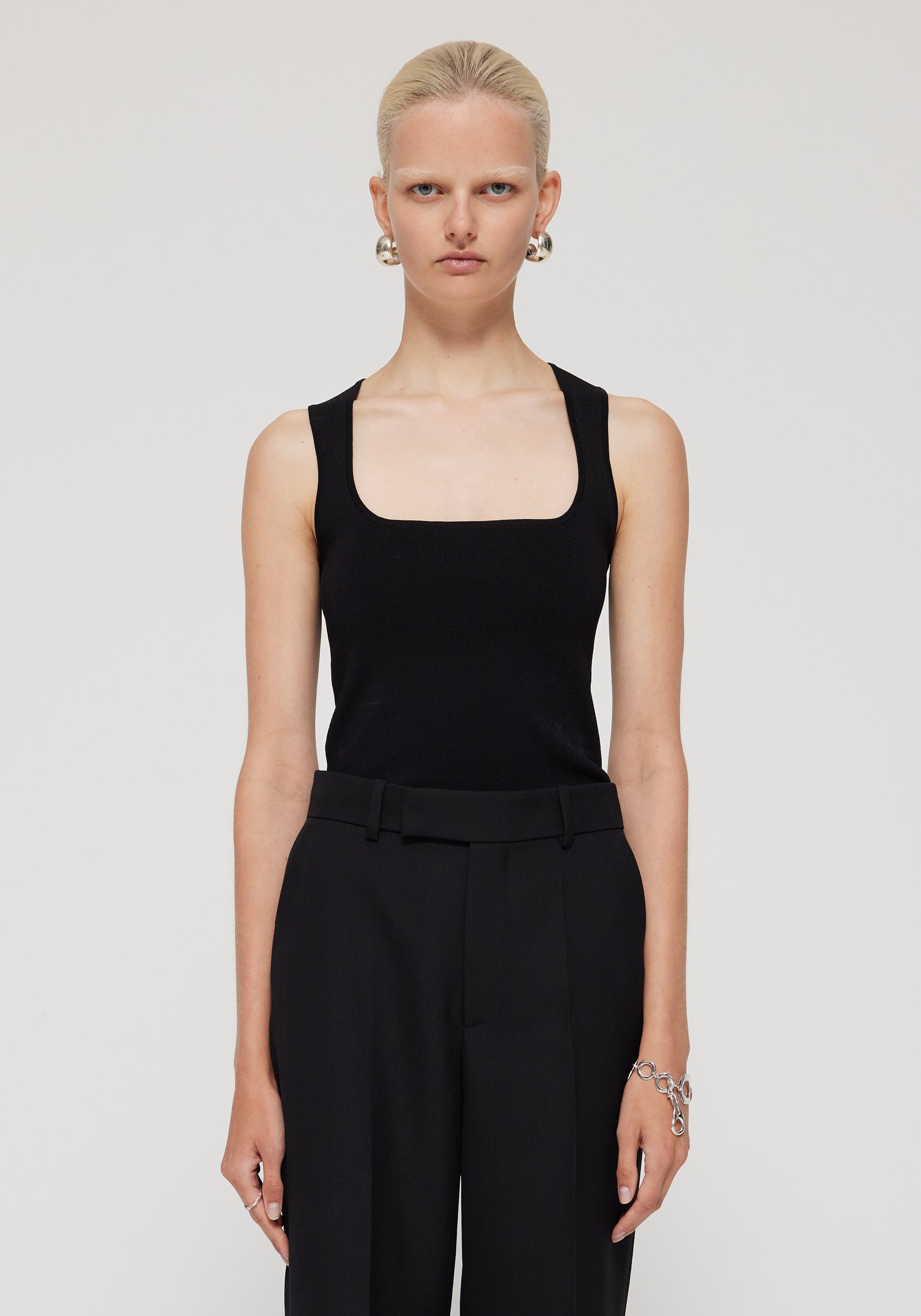 BUSTIERSHAPED KNITTED TANKTOP Róhe